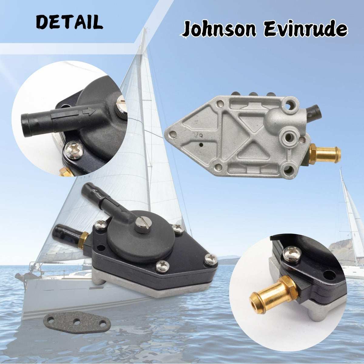 SeaSierra 438556 installed on an outboard demonstrating correct alignment and benefit