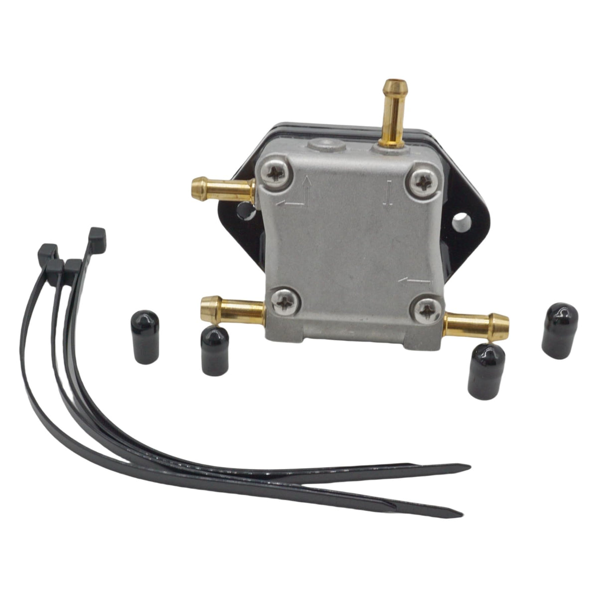 SeaSierra front view of fuel pump showing form and fit for easy replacement