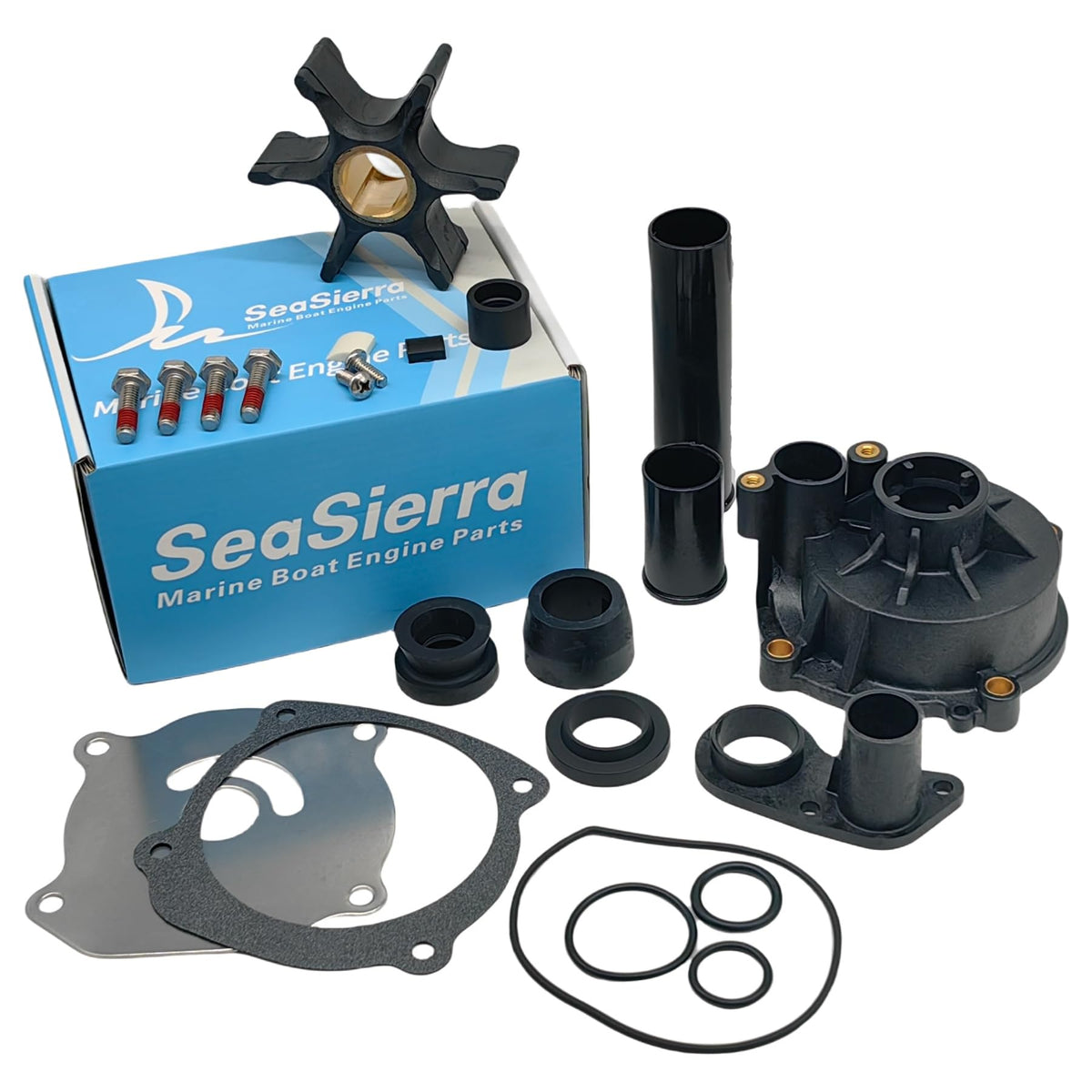 SeaSierra impeller close-up highlighting blade design for consistent water flow