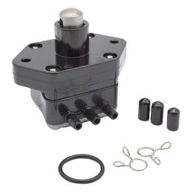 SeaSierra outboard fuel pump front view showing mounting points and reliable fit