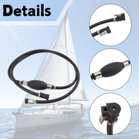 SeaSierra primer bulb close-up highlighting secure grip and reliable priming function for engines
