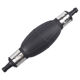SeaSierra primer bulb on dock near boat illustrating on-board readiness