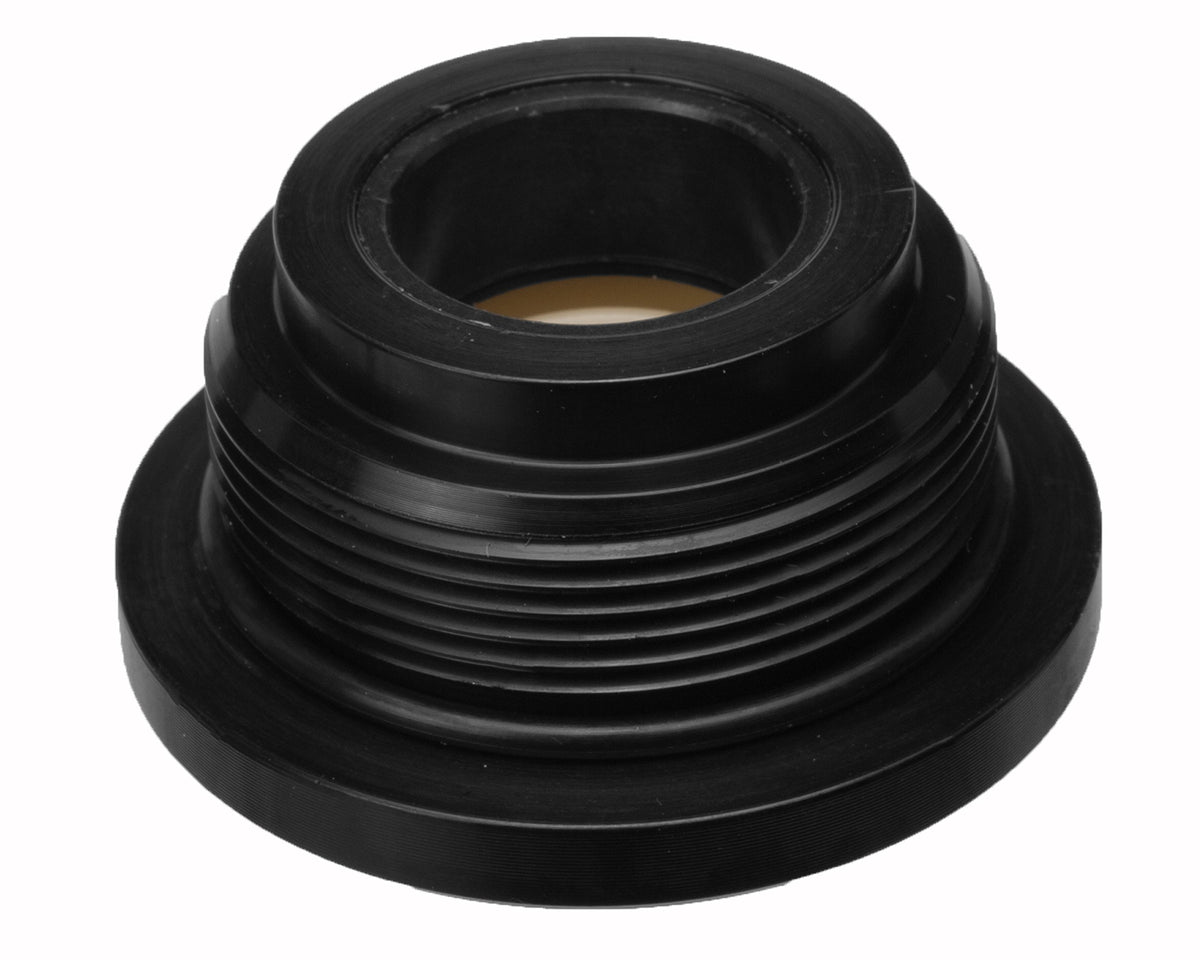 SeaStar HS5157 guide tool centered on gland showing proper alignment advantage