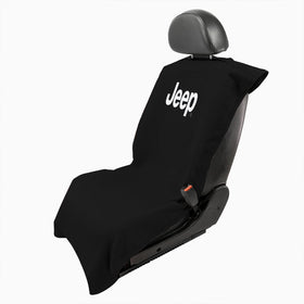 Seat Armour wash care label indicating machine-washable long-lasting use