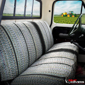 Seat Covers Unlimited fabric texture closeup highlighting durable woven weave
