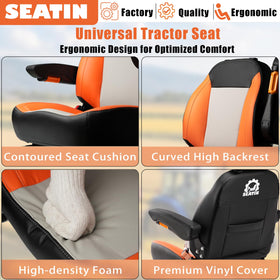 SEATIN close-up of foam and stitching showing durable padding and long-lasting support