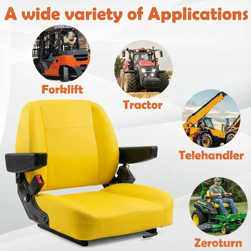 SEATIN mounting pattern and dimensions showing universal bolt-fit versatility