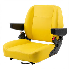 SEATIN front view of universal tractor seat showing ergonomic shape and comfort