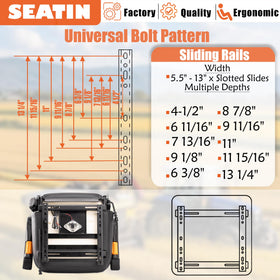 SEATIN installed on a zero-turn mower demonstrating improved operator posture and control