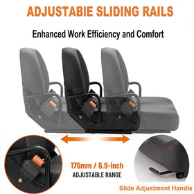 SEATIN mounted on a tractor illustrating universal fit across equipment