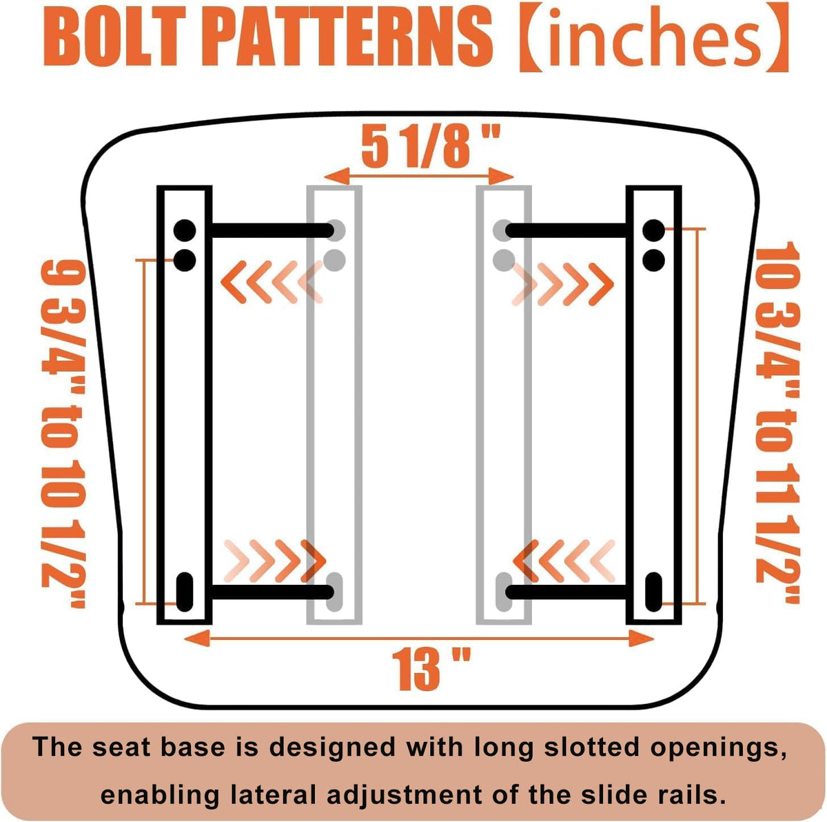 SEATIN seat switch access hole for simple replacement and safety