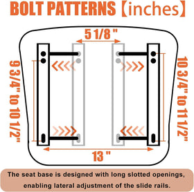 SEATIN seat switch access hole for simple replacement and safety