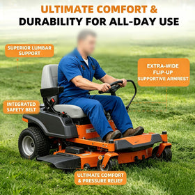 SEATIN side profile highlighting armrest for operator support