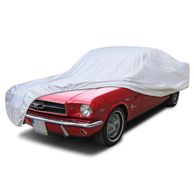 SEAZEN cover on 1964–1968 Mustang front view showing full protection