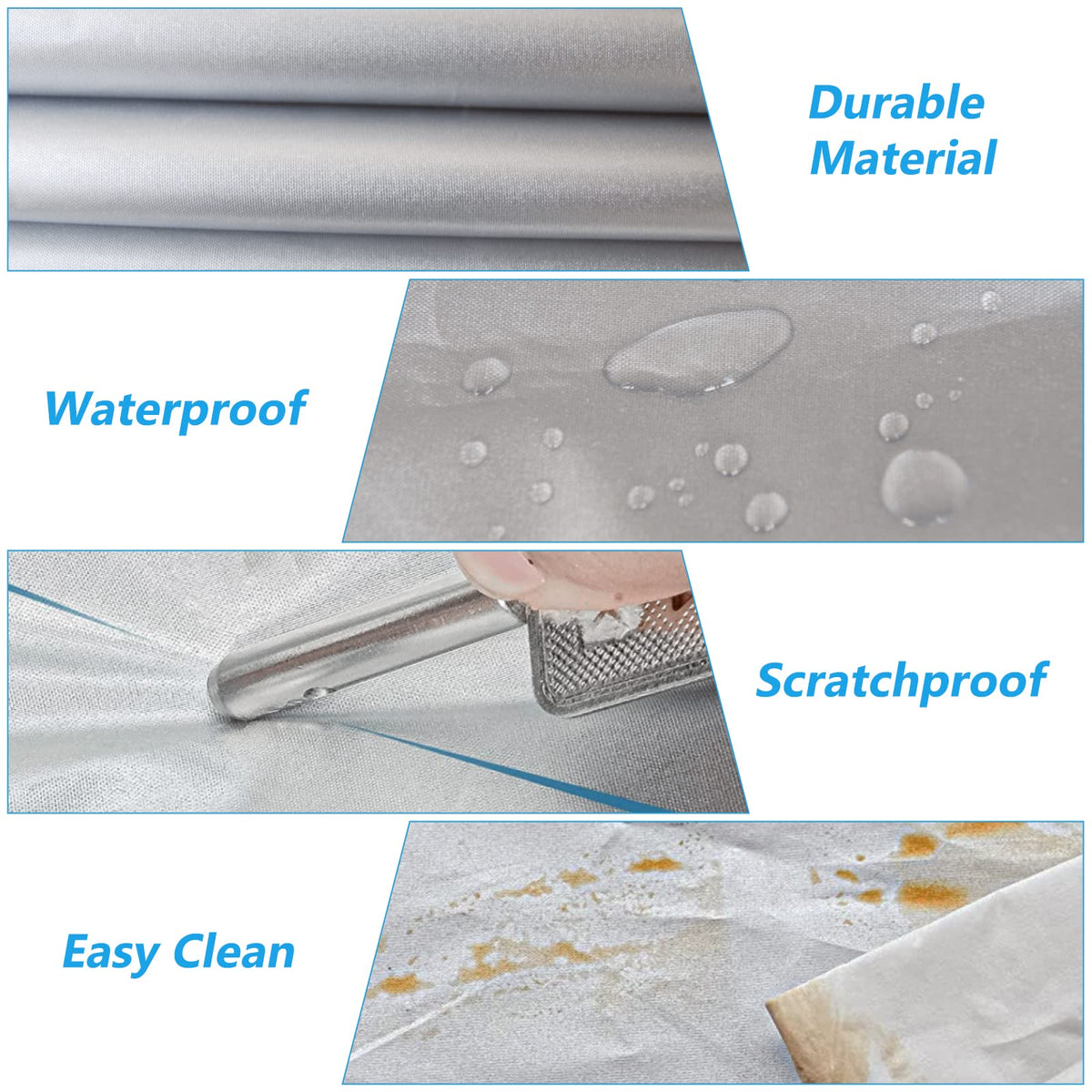 SEAZEN fabric texture detail showing waterproof coating and durable weave