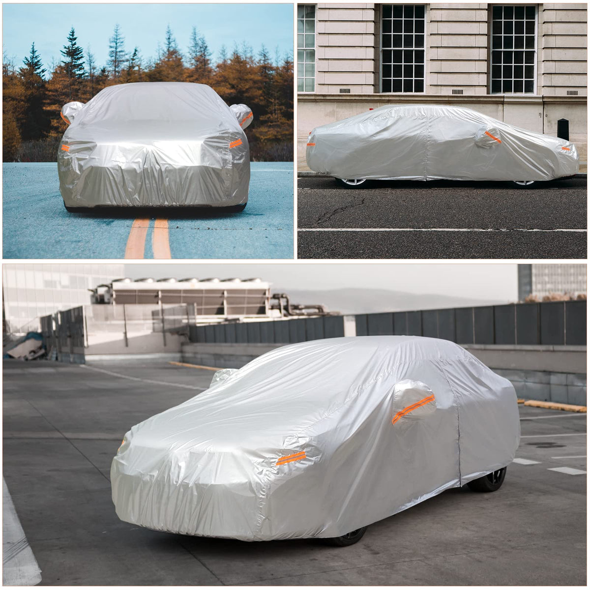 SEAZEN compact storage bag packed for easy trunk storage and transport