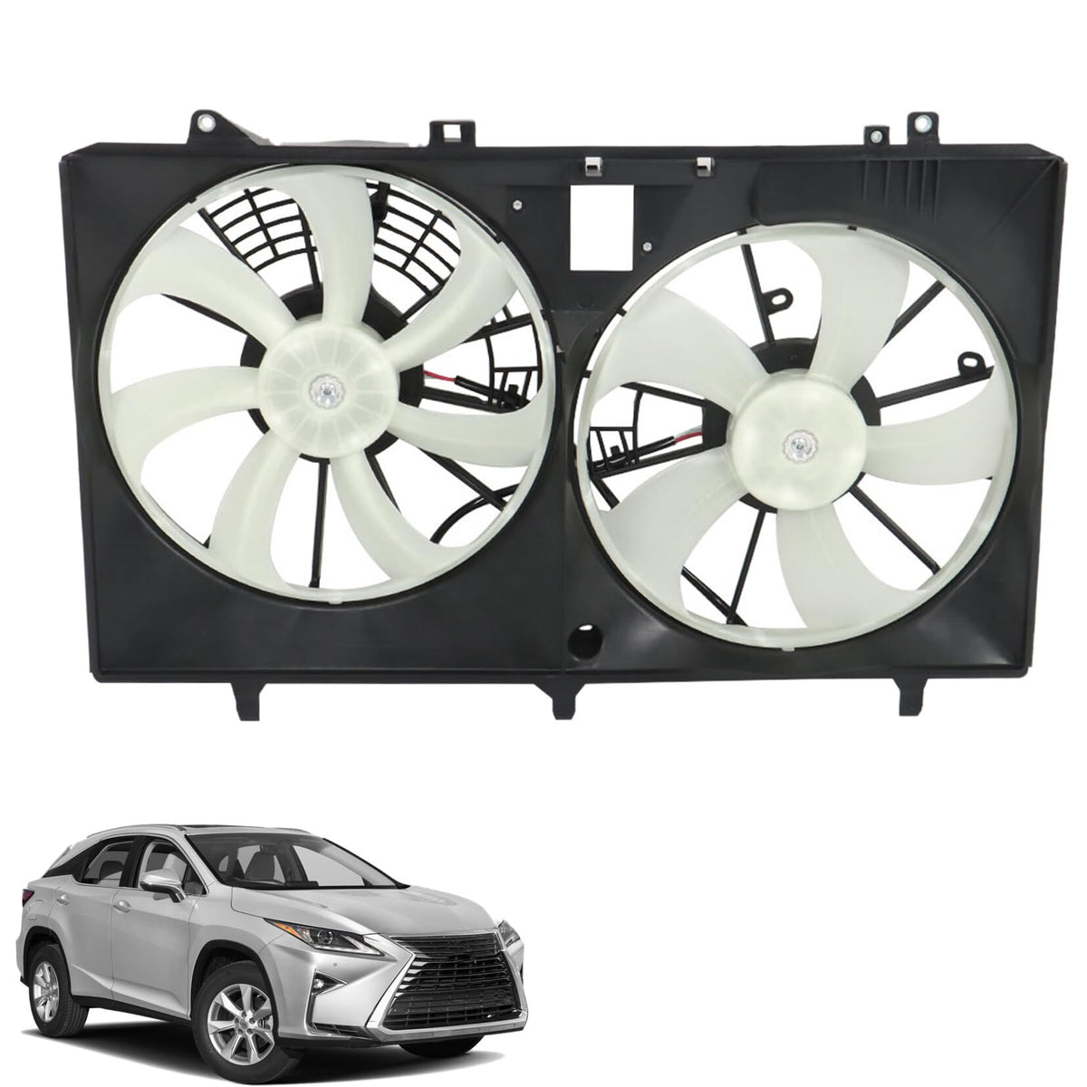 SEBLAFF front assembly view showing complete fan for fast replacement