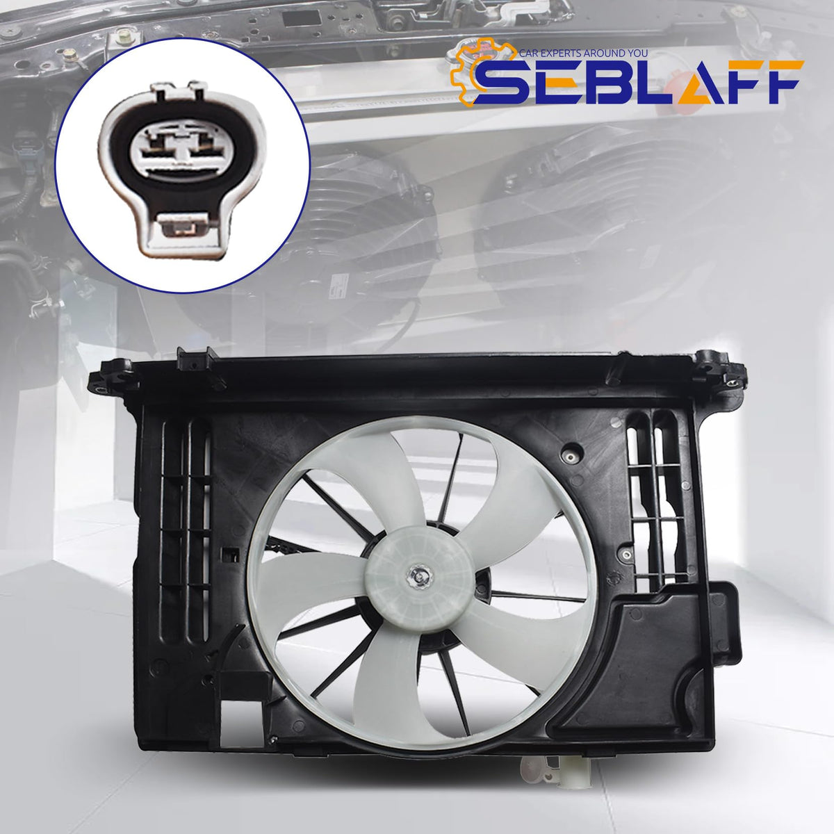 SEBLAFF installed in Corolla engine bay demonstrating proper fit and function