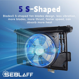 SEBLAFF beside a ruler for scale showing exact dimensions and fitment clarity