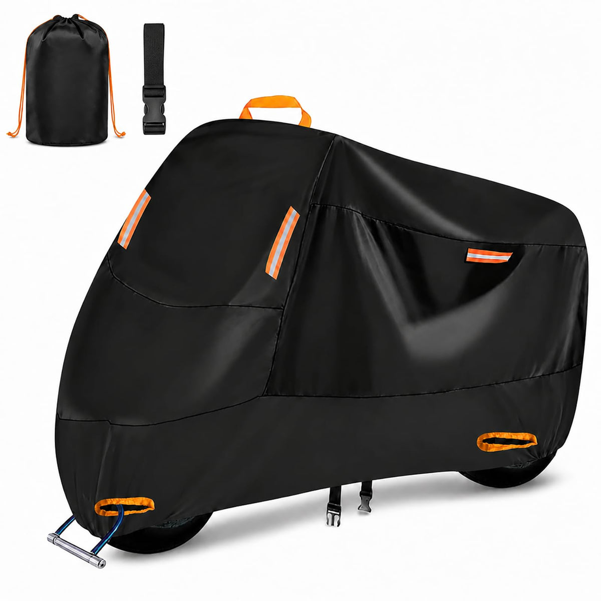 seceles front packaging view showing cover folded and protective carry pouch