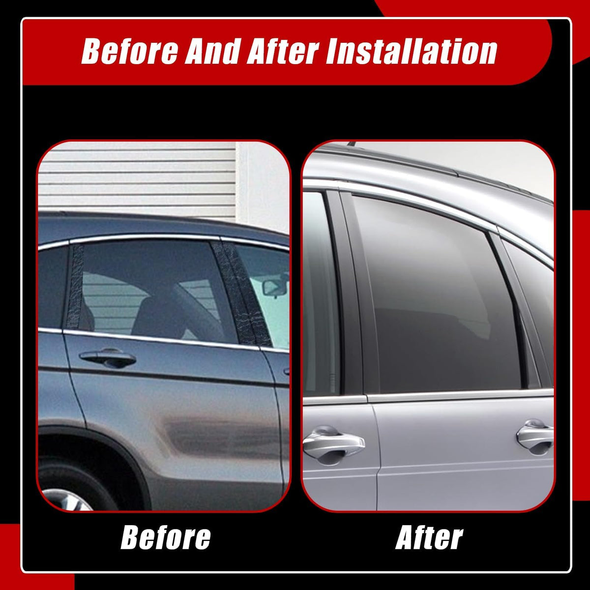SecosAutoparts adhesive backing detail with protective film, highlights secure bonding