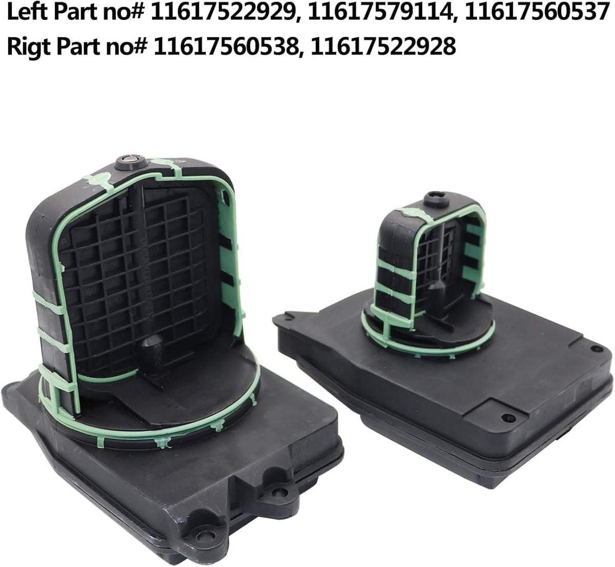 SecosAutoparts side view of DISA valve mounting ports showing bolt holes and gasket surface for proper seal