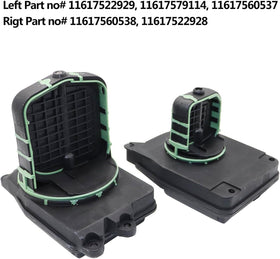 SecosAutoparts side view of DISA valve mounting ports showing bolt holes and gasket surface for proper seal