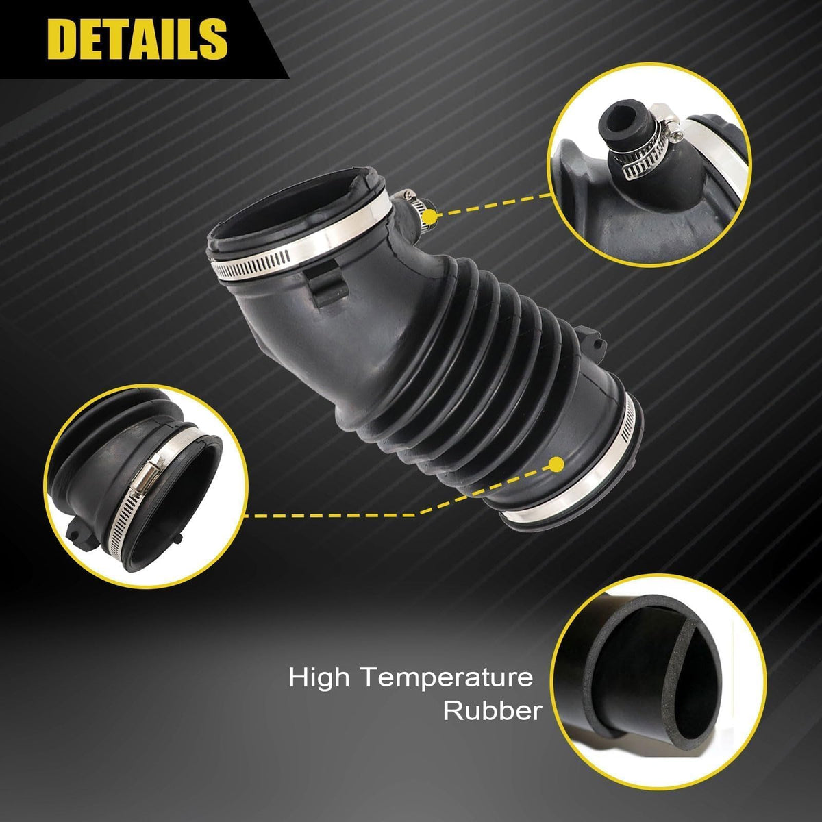 SecosAutoparts installed in engine bay demonstrating direct-fit replacement