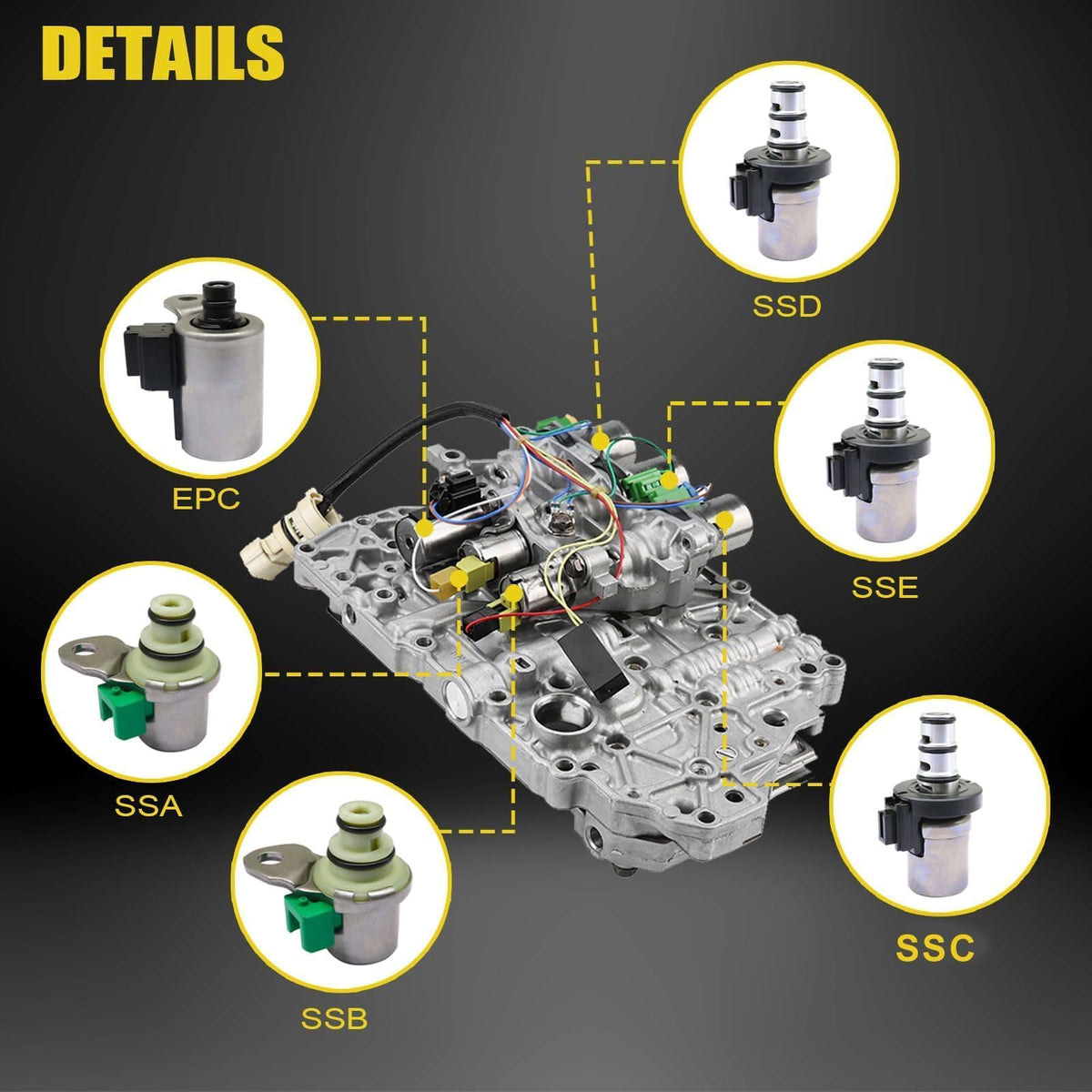 SecosAutoparts kit components laid out on workbench for easy identification