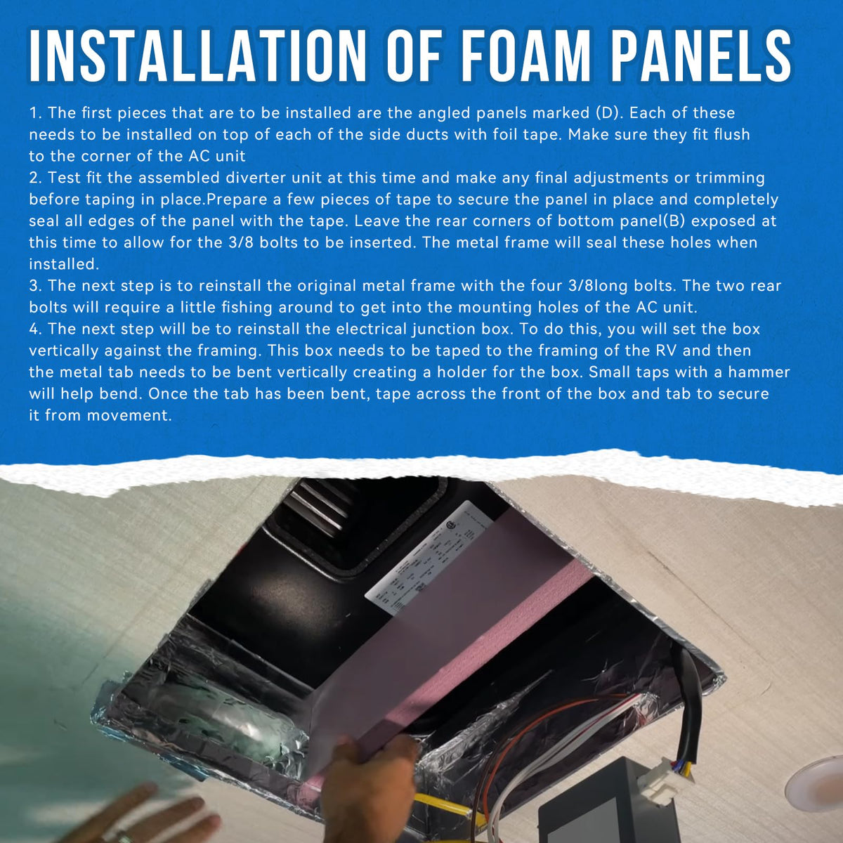 SeDeplacer foam and basic tools staged for easy DIY installation benefit