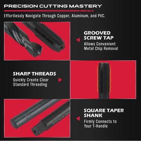 SEDY break-off tool action removing tang for clean thread finish benefit