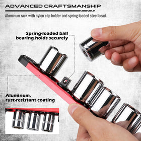 SEDY close-up of aluminum rail texture highlighting corrosion resistance and durable finish