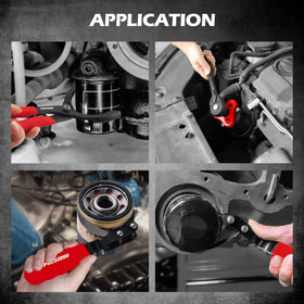 SEDY kit beside oil filter showing size and fit guidance for buyers
