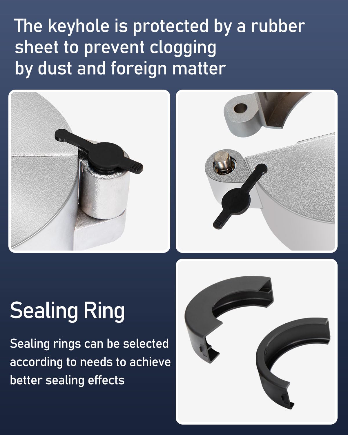 Seekdesi electroplated zinc alloy texture highlighting rust-resistant finish and longevity