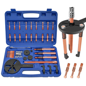 SEEKSELF front packaging showing full 36-piece kit and blue case for easy identification and portability