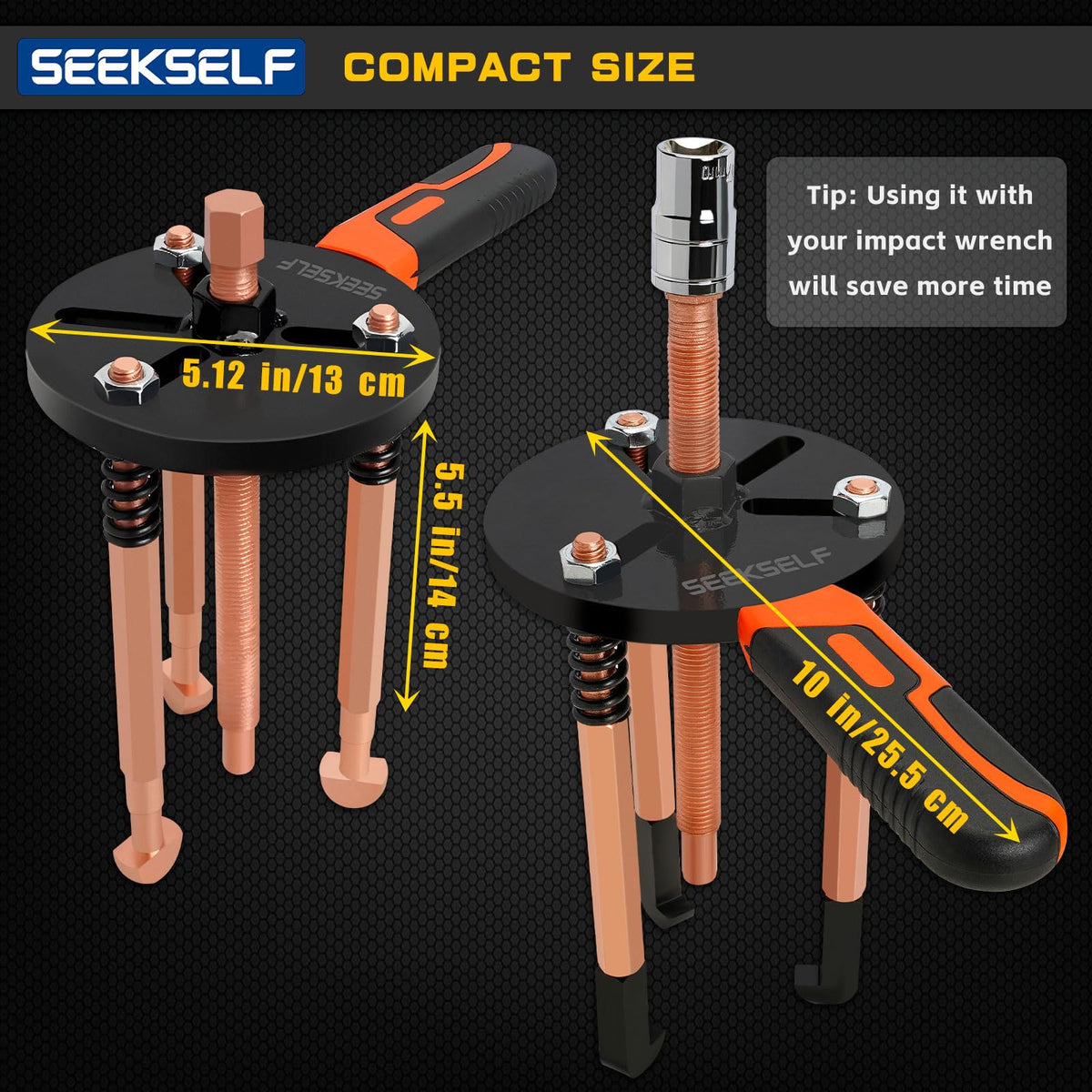 SEEKSELF bearing puller kit in workshop use improving repair speed