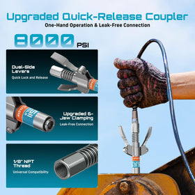 Seesii 90-degree adapter angle view reaching tight grease points