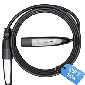 SEGUMA front view NACS connector showing secure fit and safer charging