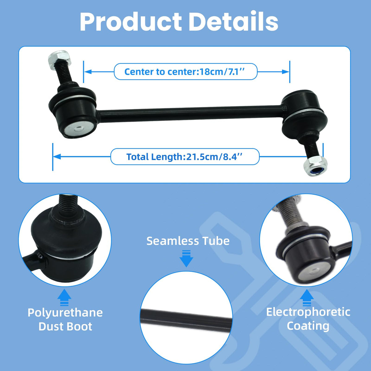 SegurVelo K6662 next to a ruler showing dimensions for correct fit and easy comparison benefit