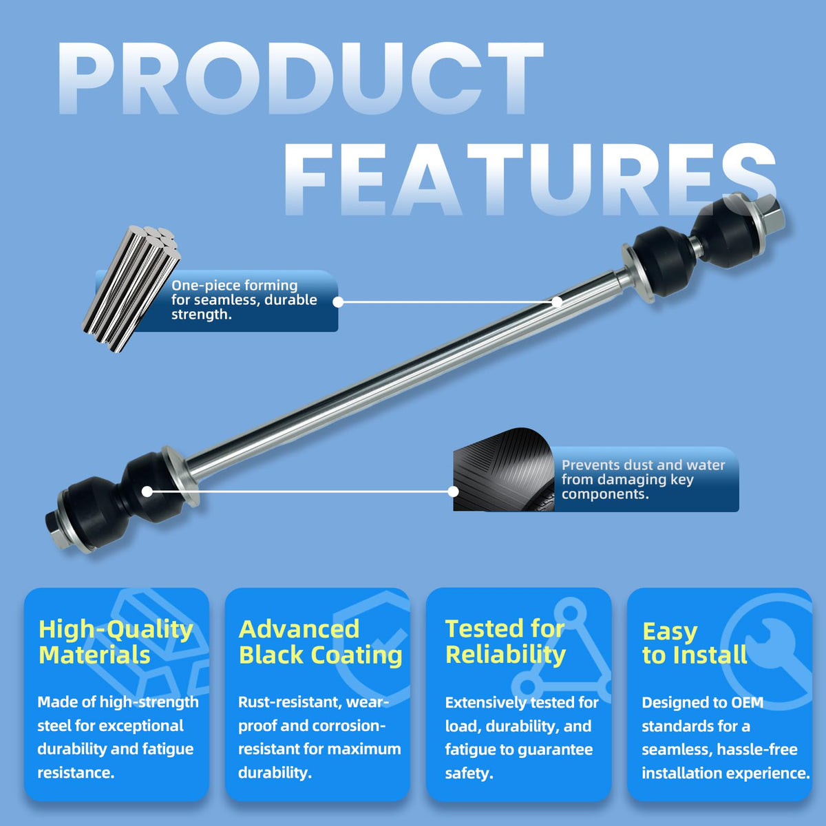 SegurVelo bushing detail emphasizing durable mounts that reduce vibration