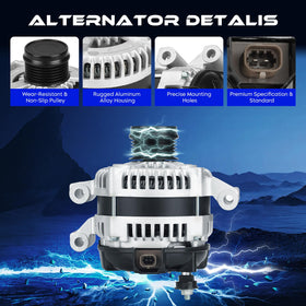 SEHNSUCHT alternator copper winding detail highlighting durable conductivity