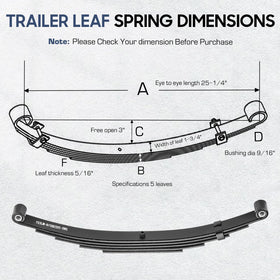 SEHNSUCHT close-up of double-eye leaf spring end and bushing for precise fit and durability