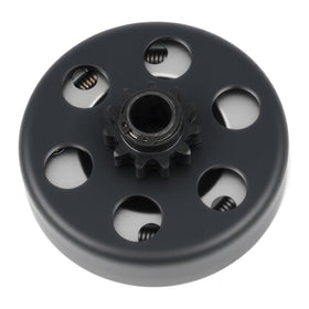 SEHNSUCHT clutch front view showing sprocket and bore, easy replacement benefit