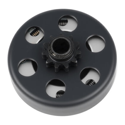 SEHNSUCHT clutch front view showing sprocket and bore, easy replacement benefit