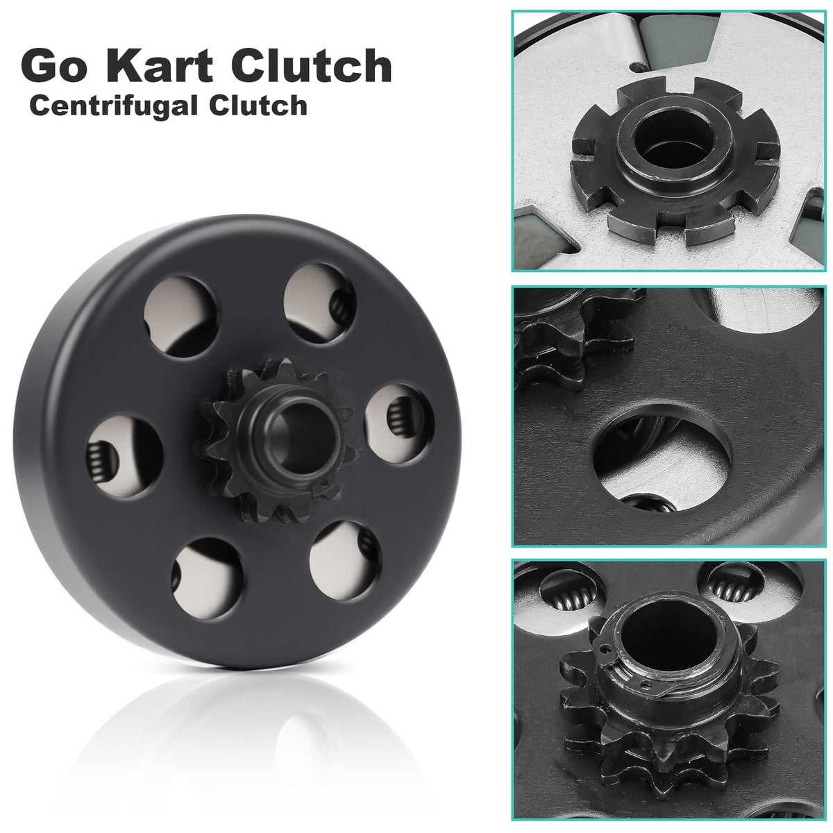 SEHNSUCHT clutch installed on a 97cc engine demonstrating straightforward fit