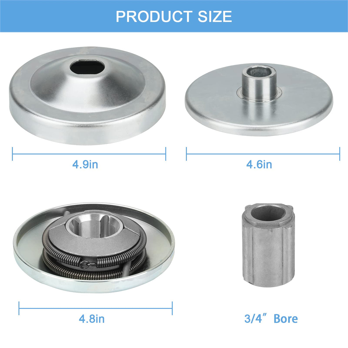 SEHNSUCHT view of 3/4" (19mm) bore highlighting correct fit