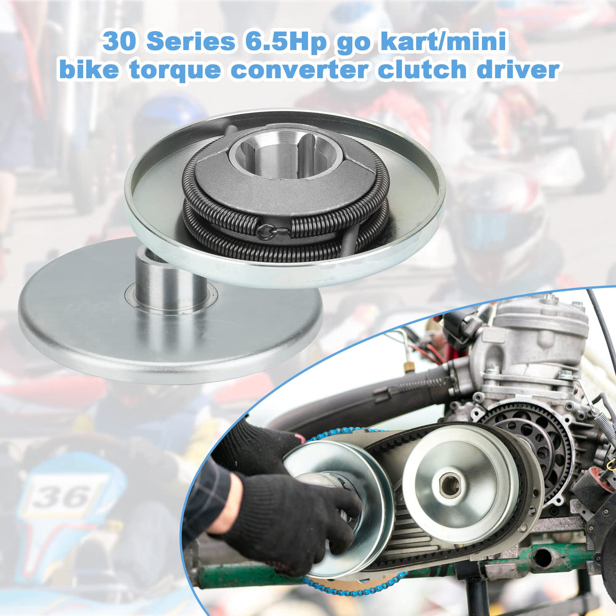 SEHNSUCHT side profile showing 6" diameter for 30-series compatibility