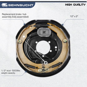 SEHNSUCHT electric brake assembly side view for reliable stopping