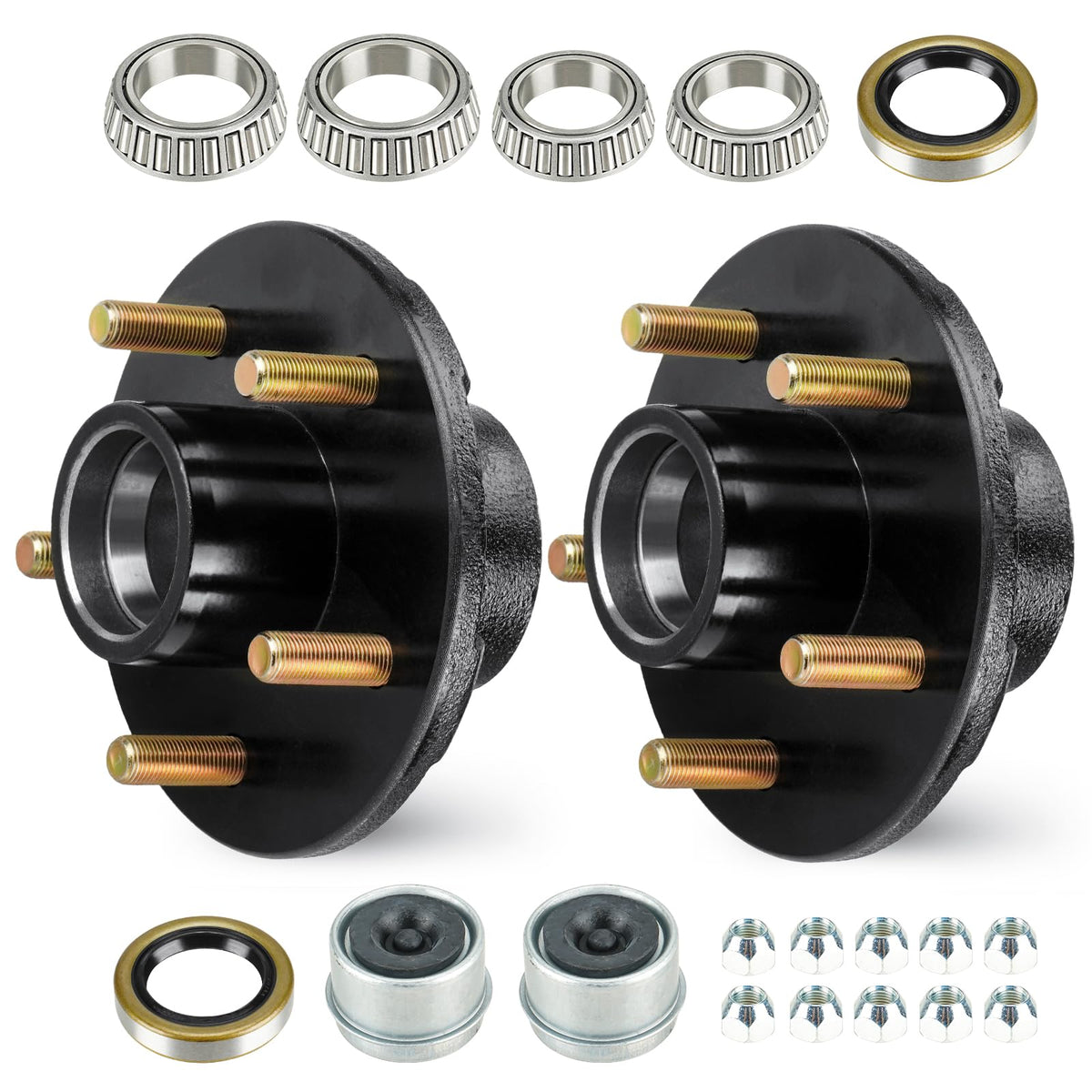 SEHNSUCHT front hub assembly showing bolt pattern and fit benefit