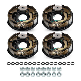 SEHNSUCHT front view of brake assembly showing mounting holes and fit